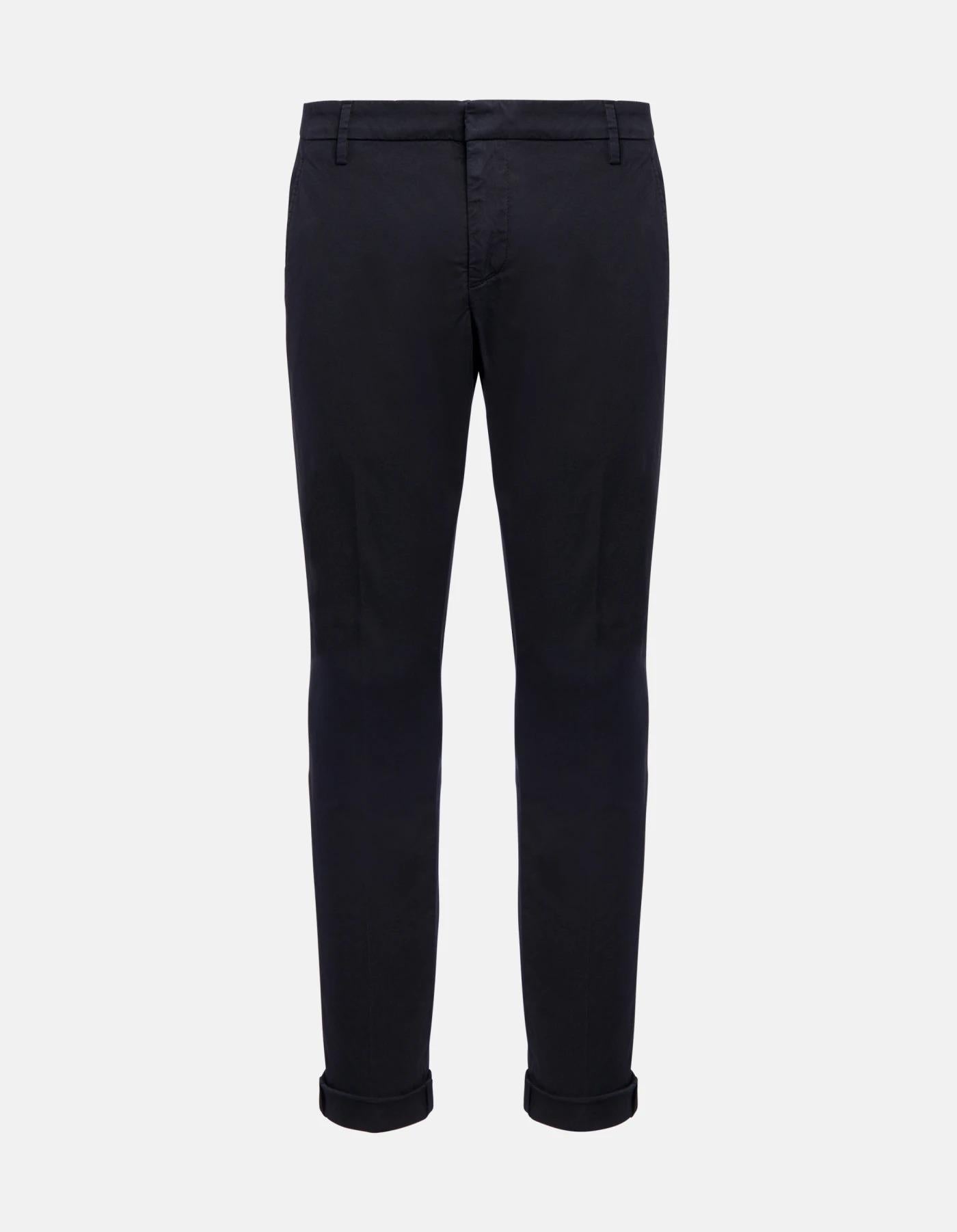 Pantaloni Gaubert slim in gabardina compact<BR/> UP235GS0096UPTD 890 DONDUP 