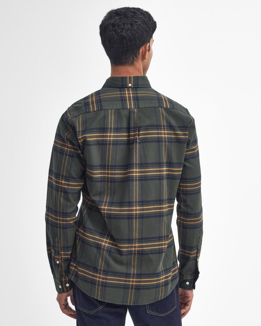 Camicia Portdown in cotone caldo MSH5035 OL51 BARBOUR 