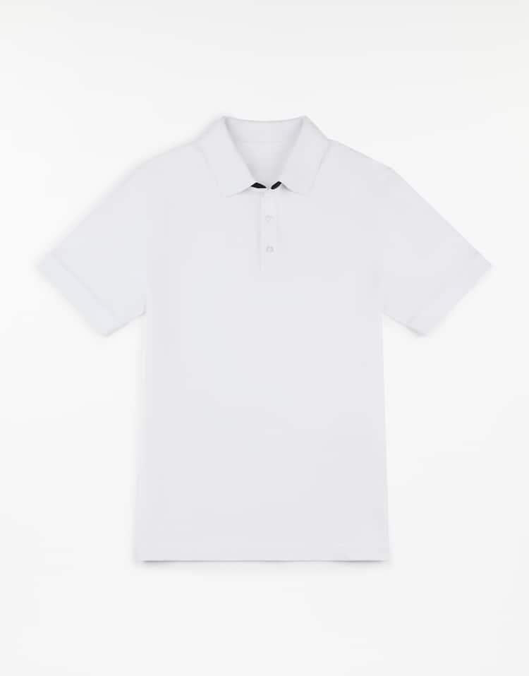 Polo in Piquet Stretch<BR/> NPMB250135STDW B001 FAY 