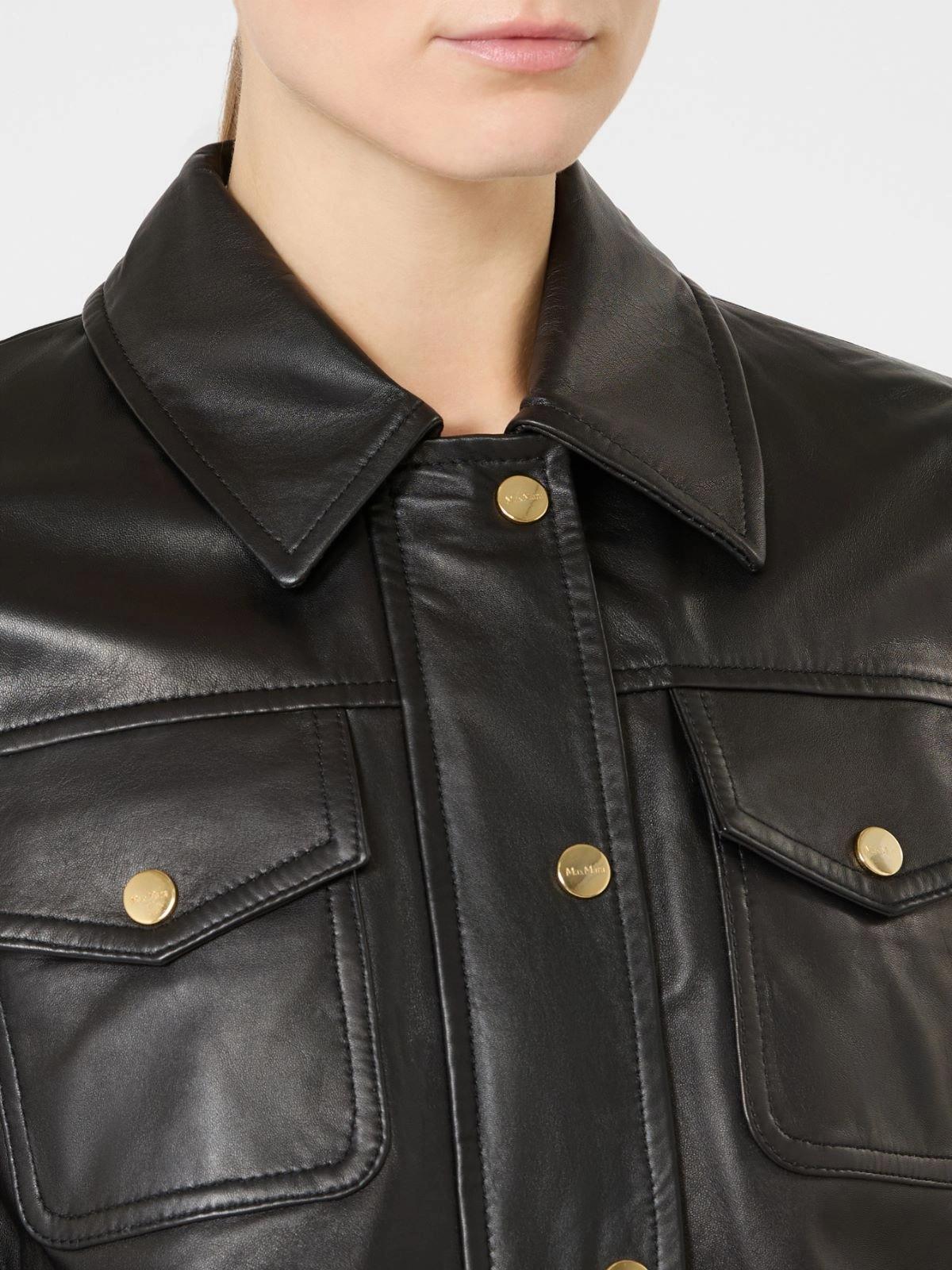 MSTBIADA <BR/>Giacca in pelle MSTBIADA 003 MAX MARA STUDIO 