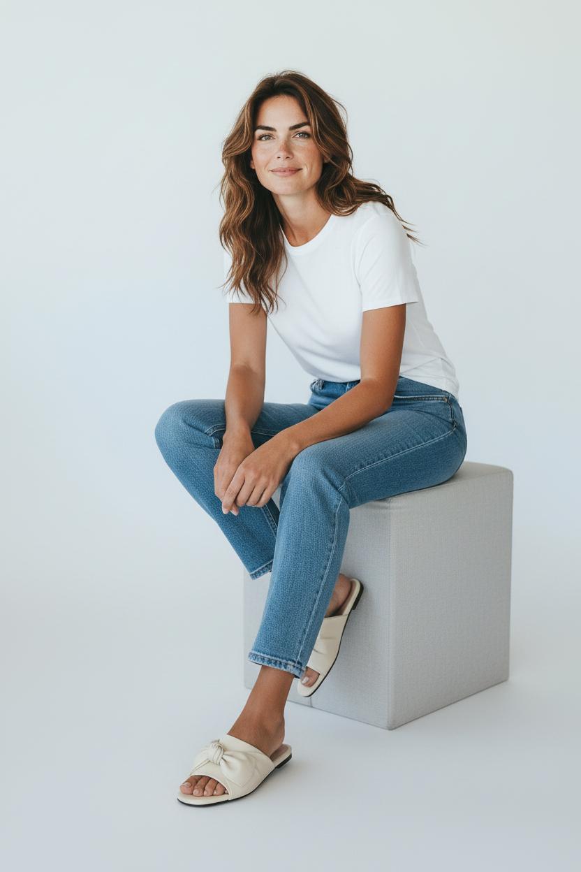 ciabatta FUROSHIKI avorio E4U1C170101 N17 COCCINELLE 