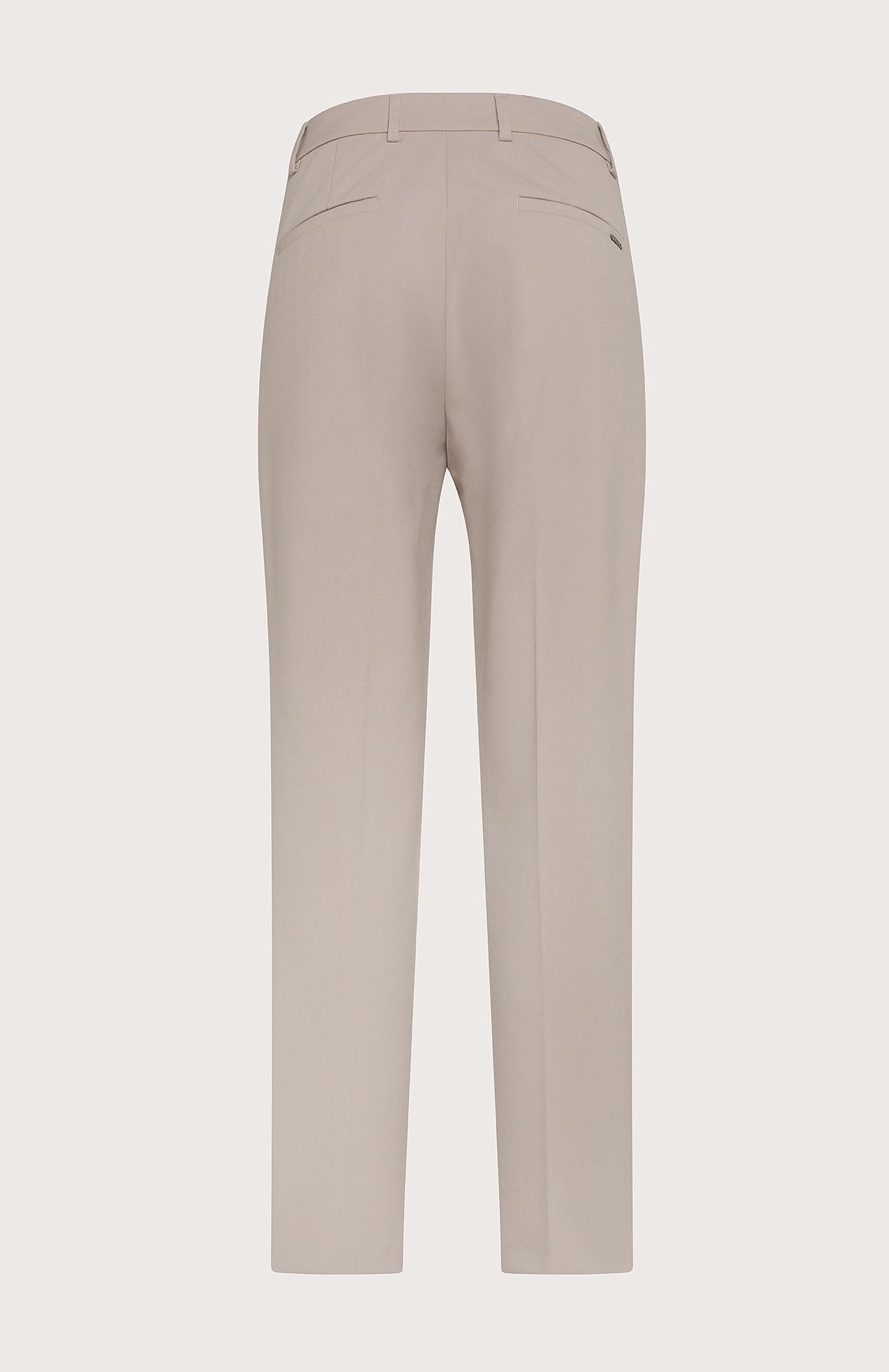 Women's cigarette trousers in wool blend