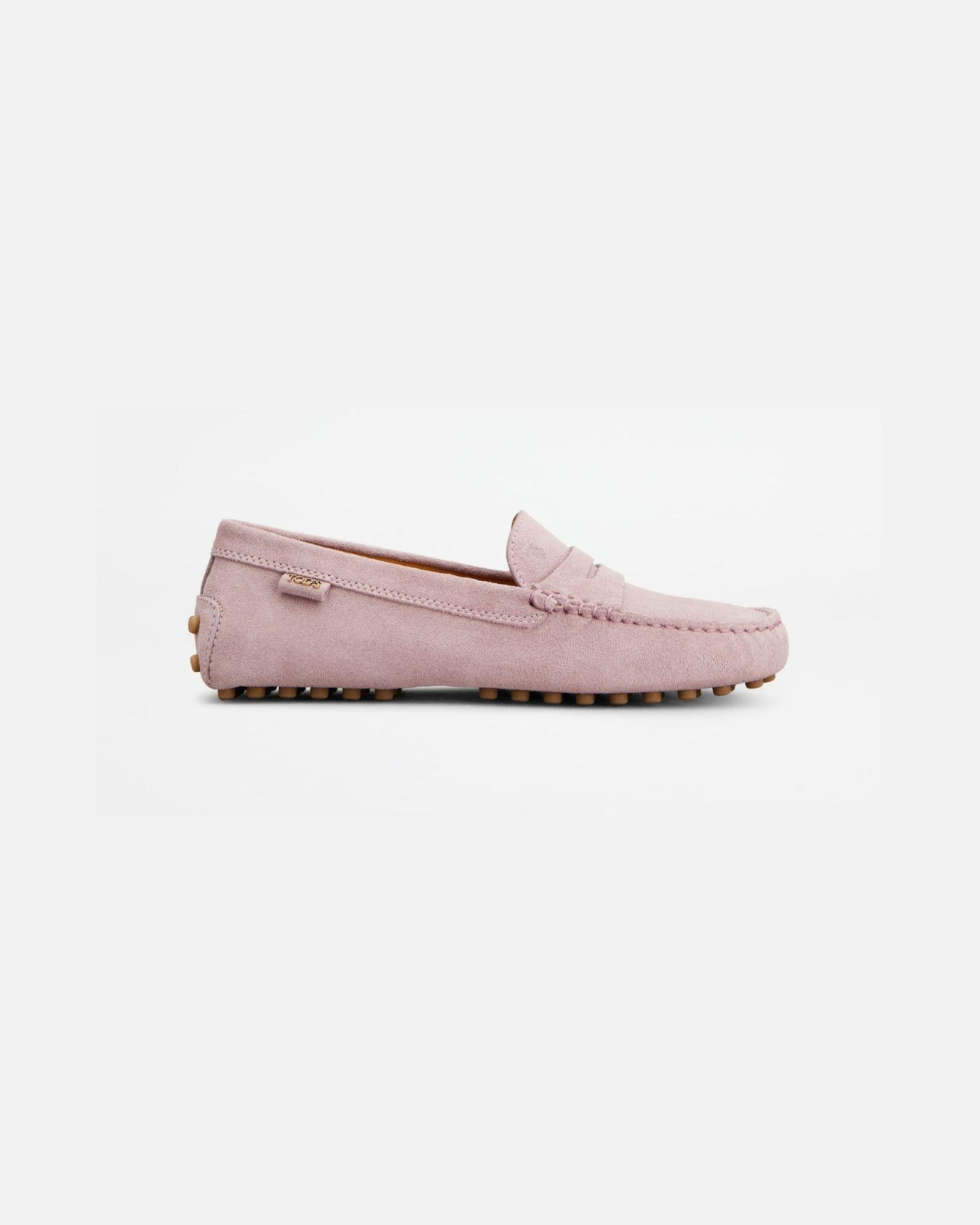 Mocassino Gommino in Pelle Scamosciata<BR/> XXW22L00010RE0 L032 TOD'S 
