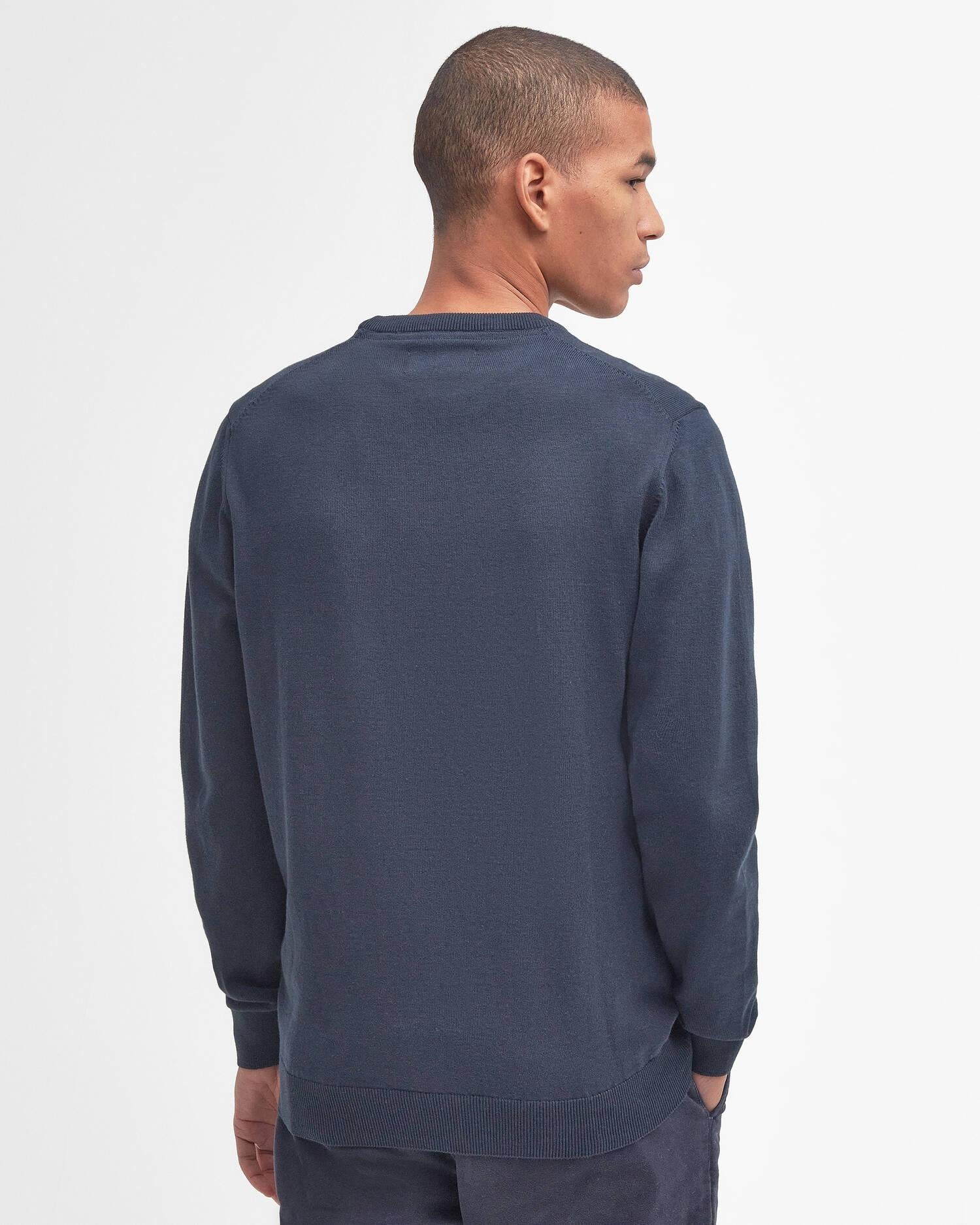 Maglione girocollo in cotone Pima<BR/> MKN0932MKN NY91 BARBOUR 