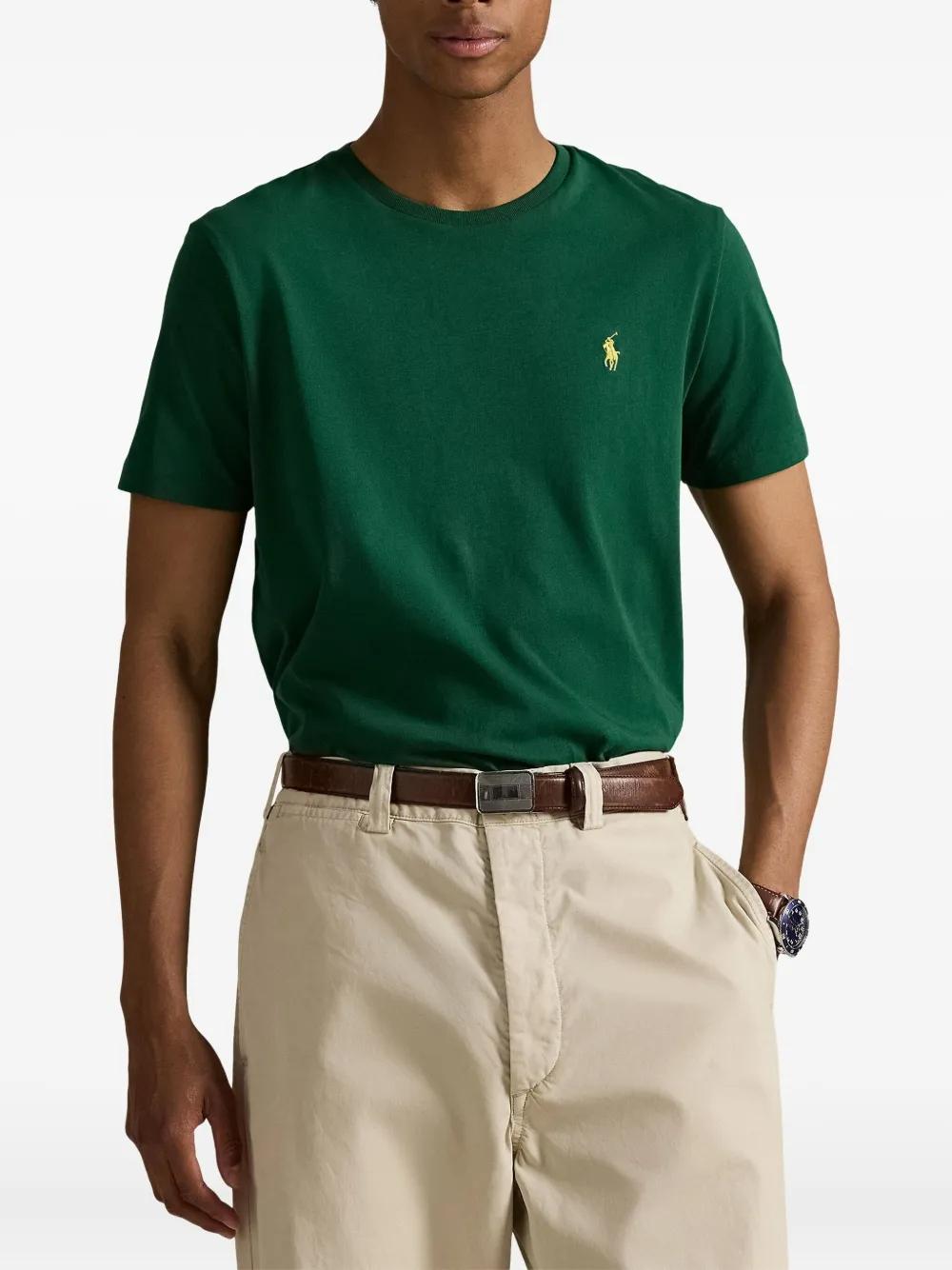 T-shirt uomo in cotone manica corta 710671438 461 RALPH LAUREN 