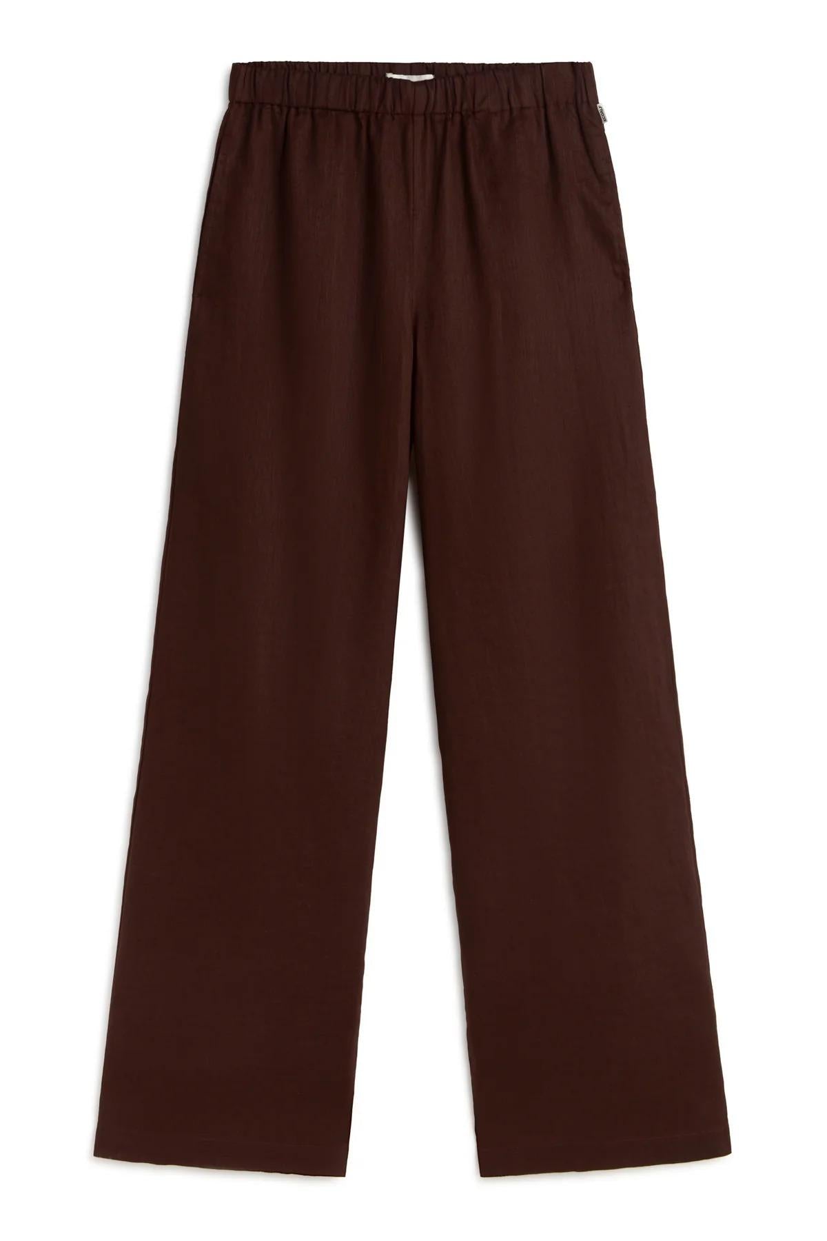 Pantaloni Mossi Marroni<BR/><BR/> MOSSI 538 ECOALF 