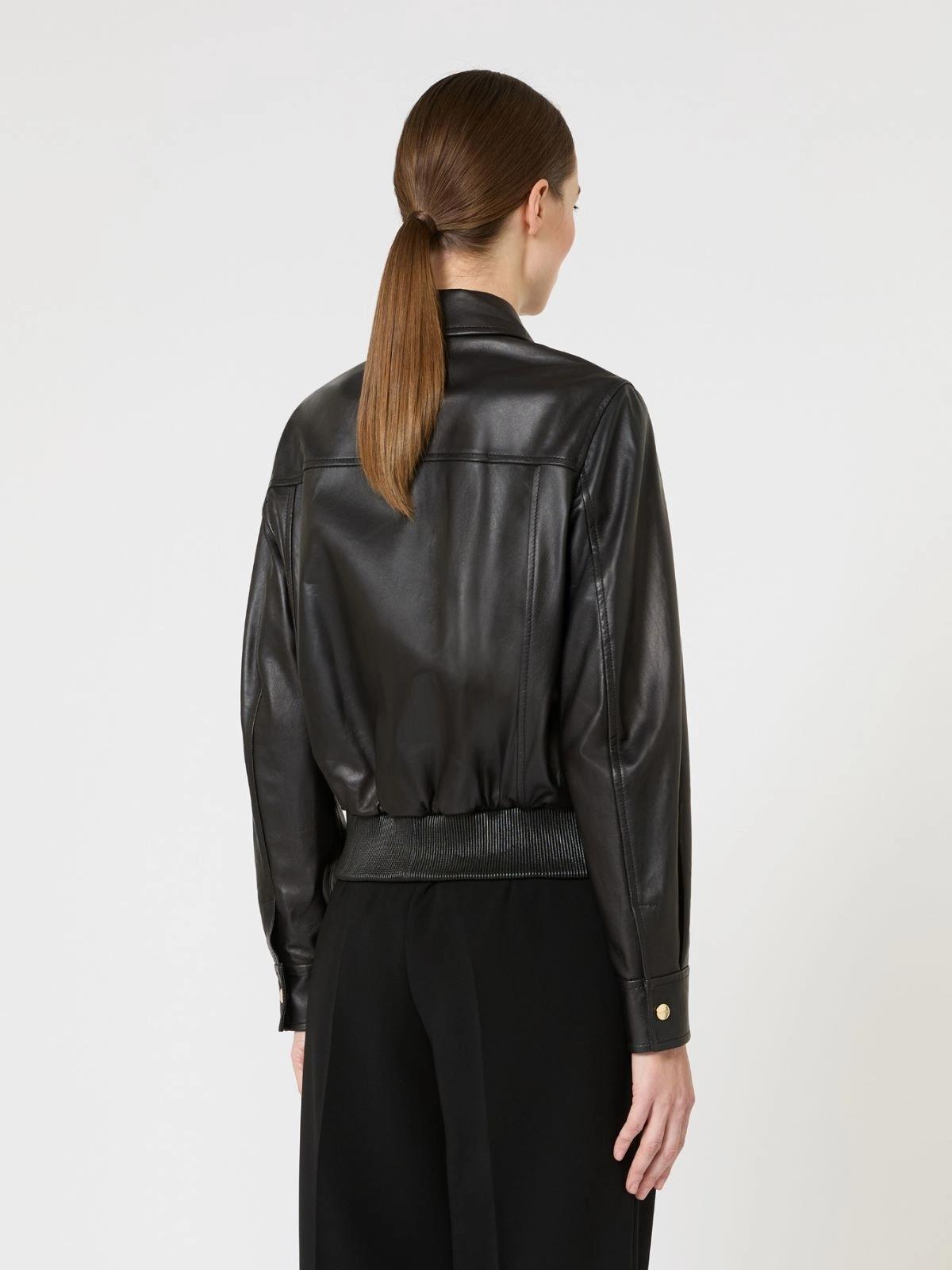 MSTBIADA <BR/>Giacca in pelle MSTBIADA 003 MAX MARA STUDIO 