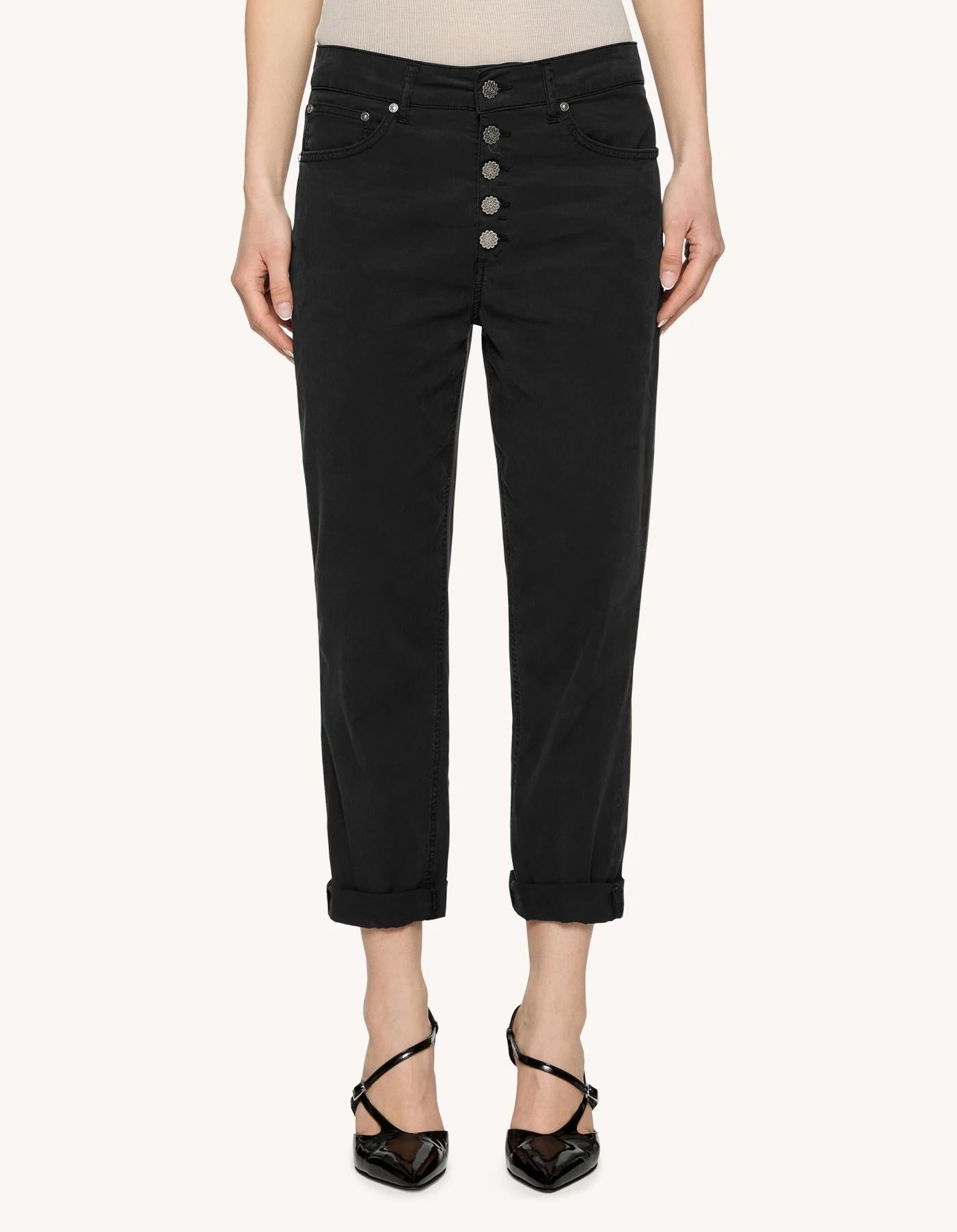 Pantaloni Koons loose in armatura di lyocell e cotone