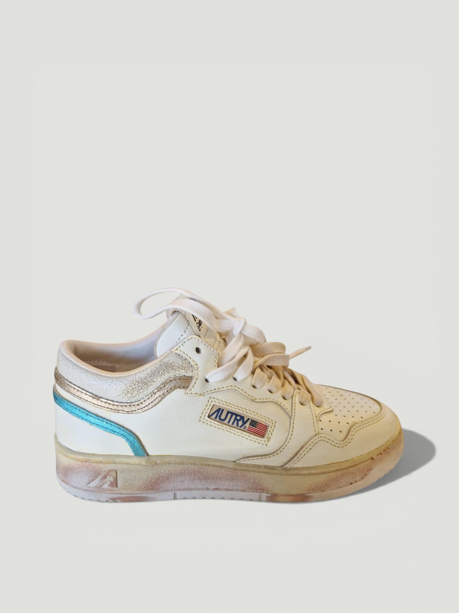 SNEAKERS MED-WAY IN PELLE MVMW RN01 AUTRY ACTION SHOES 