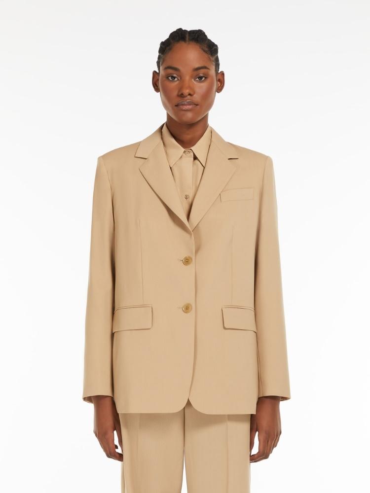 Blazer donna monopetto in tela di pura lana MATERIA 009 WEEKEND 