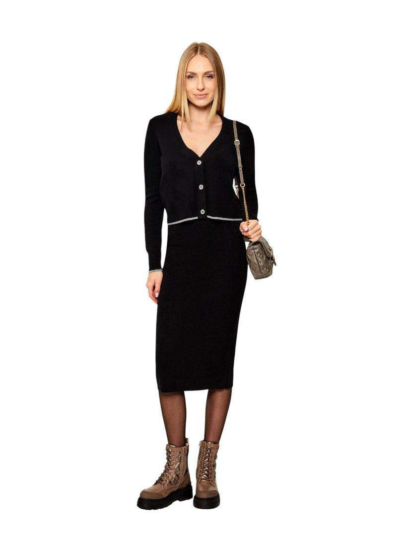 nuovva guinea<BR/>Gonna a tubino in maglia<BR/><BR/> 105489A2Q9 Z99 PINKO 