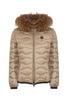 PIUMINO CON BORDO IN PELLICCIA ALDIE