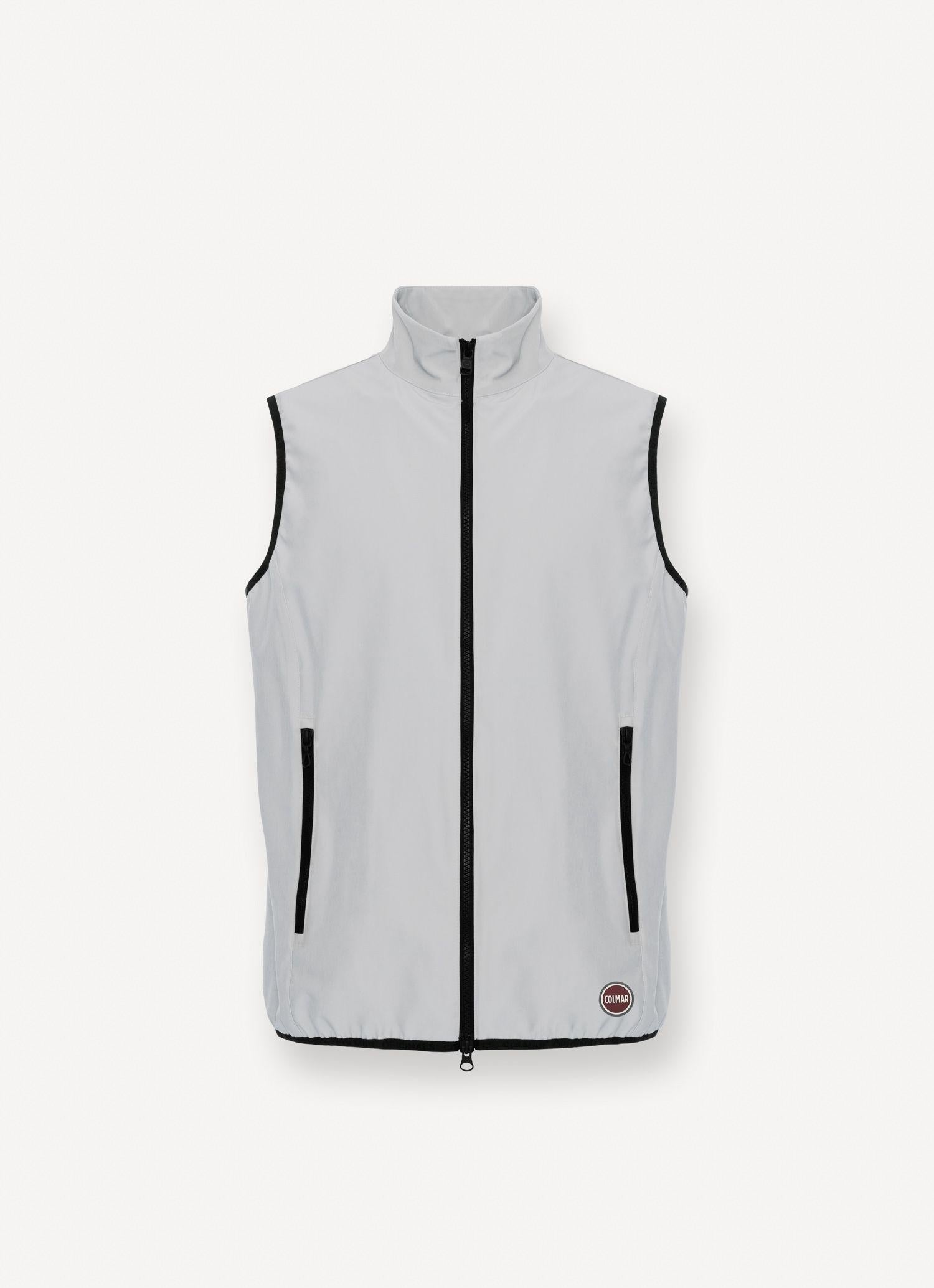 Gilet uomo in tessuto softshell