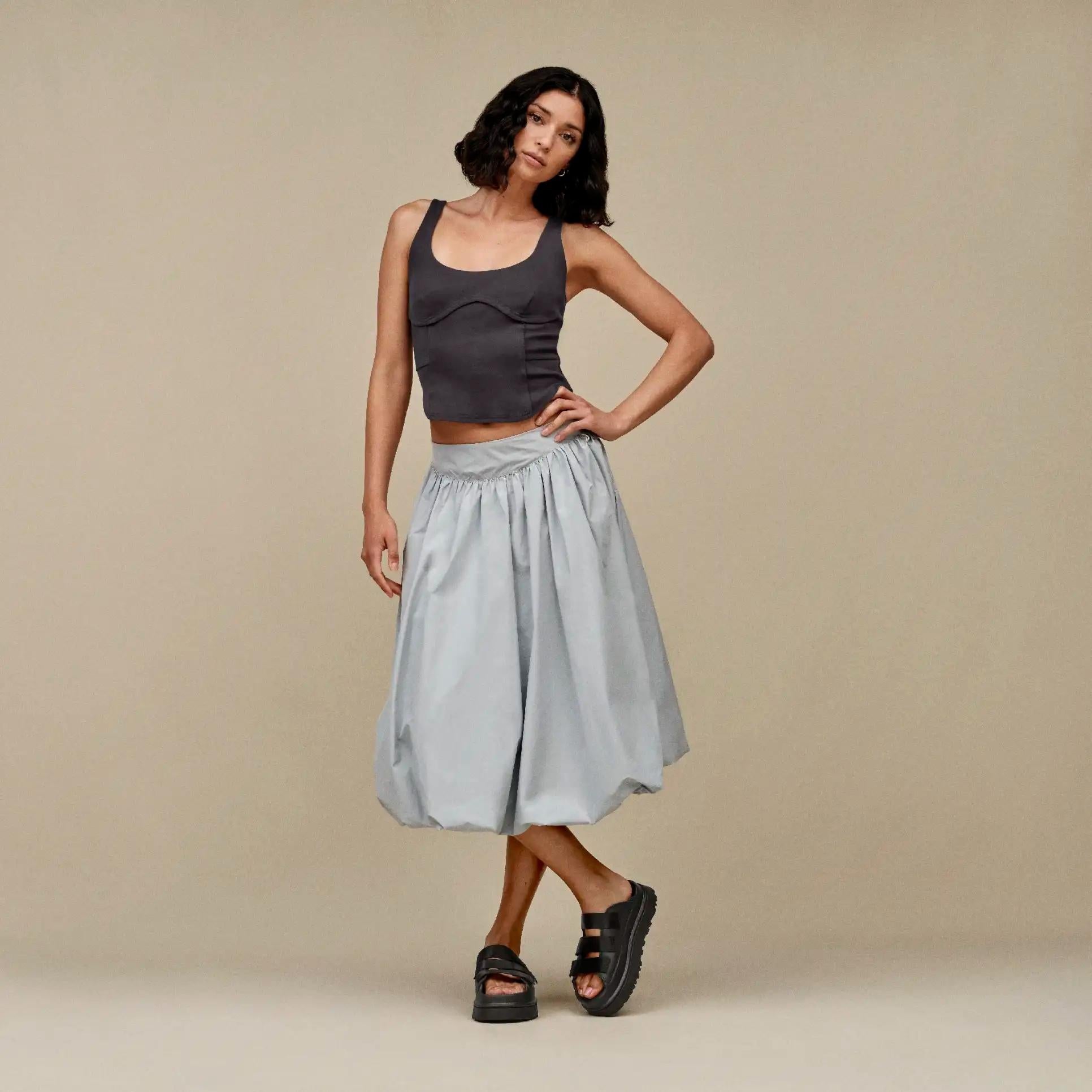 Donna Ciabatte GoldenGlow<BR/> 1167430 BLK UGG 