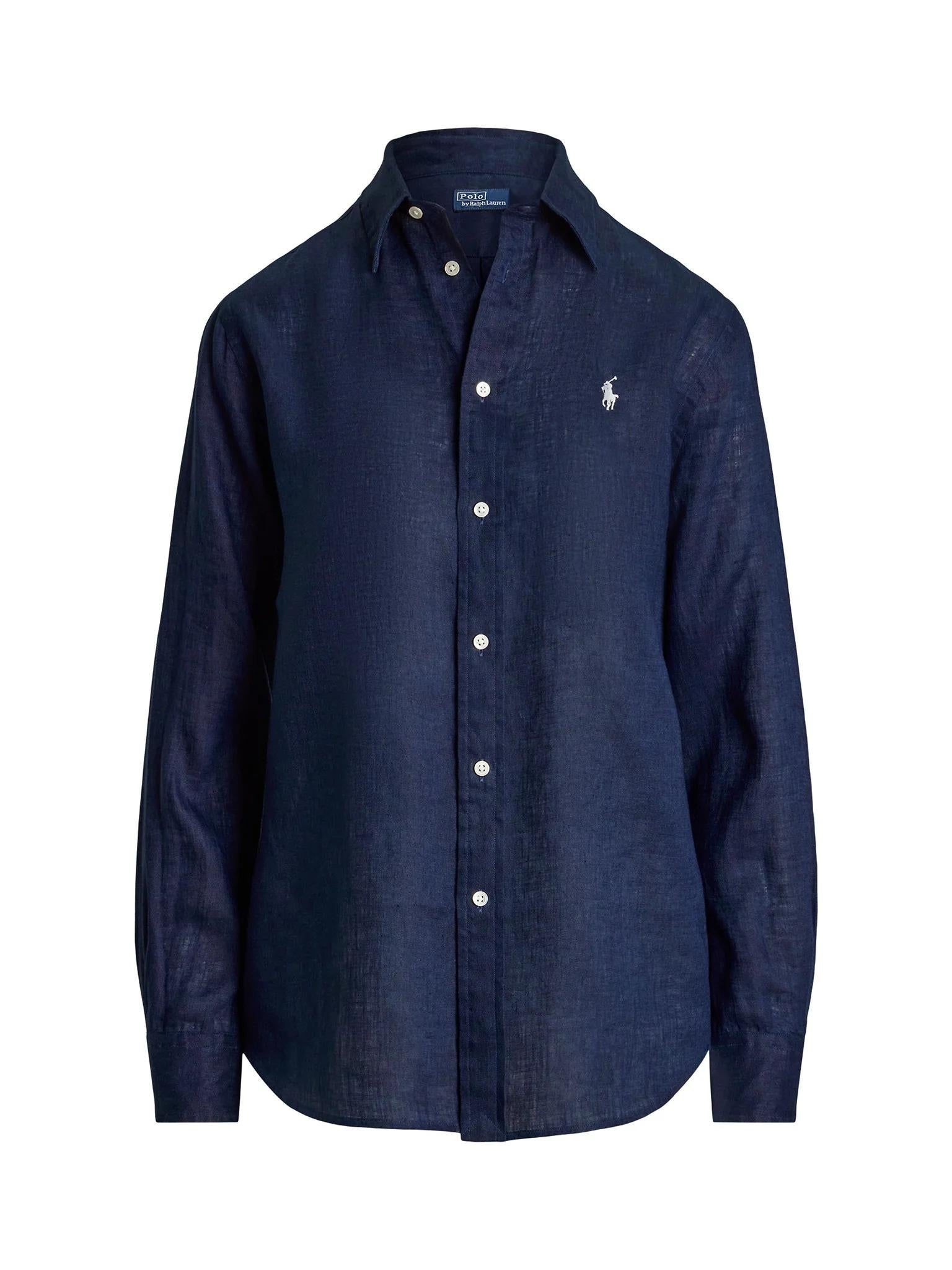 Camicia donna Polo Ralph Lauren realizzata in lino 211970730 519 RALPH LAUREN 