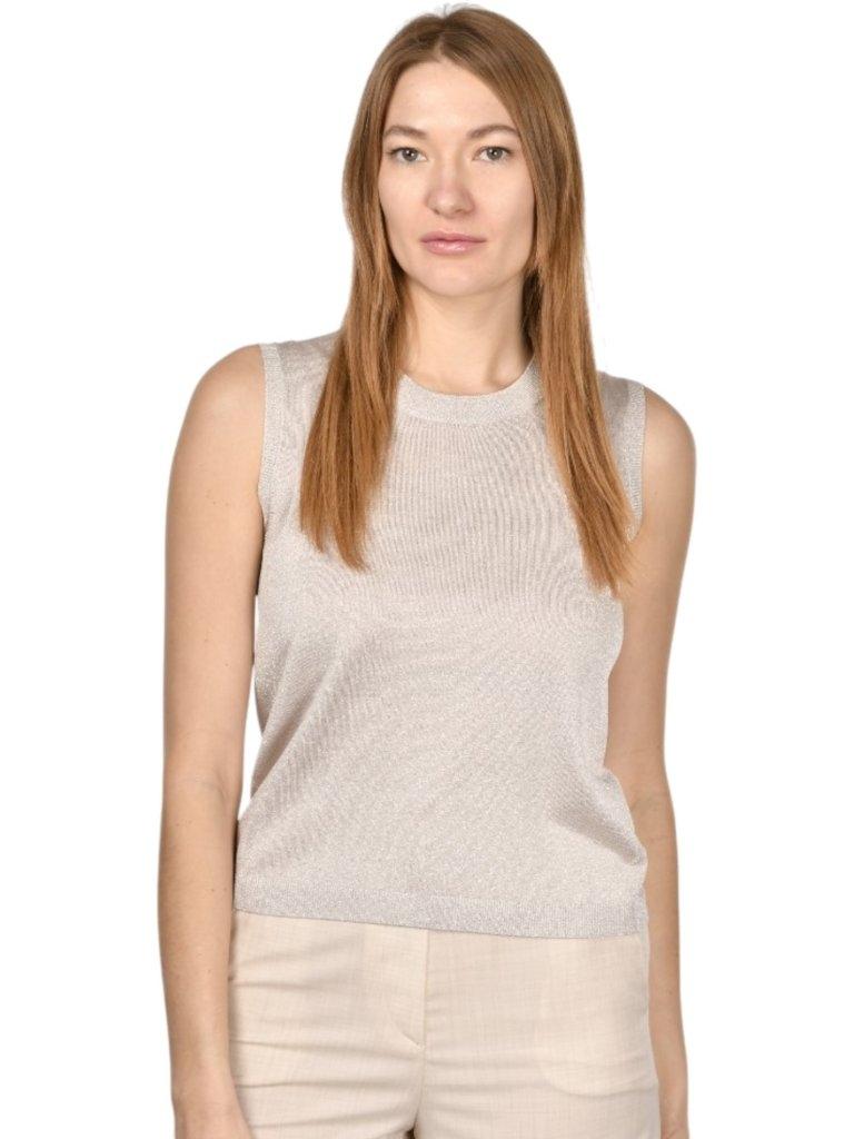 Canotta in maglia lurex 5727723003 056 GRAN SASSO 