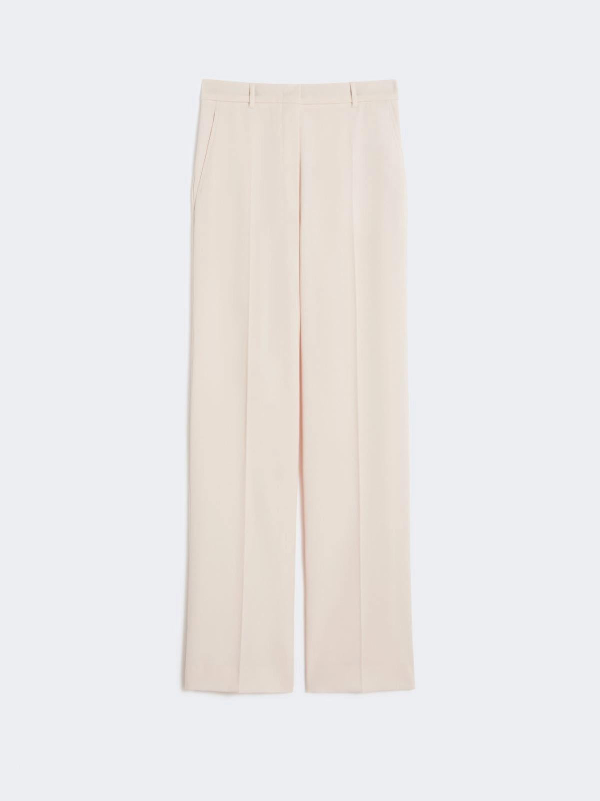 MSTQUASAR<BR/>Pantalone in lana crêpe - Rosa<BR/> MSTQUASAR 047 MAX MARA STUDIO 