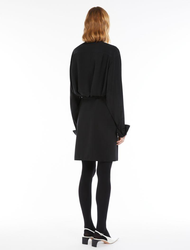 Chemisier oversize in seta elasticizzata EOLIE 003 SPORTMAX 