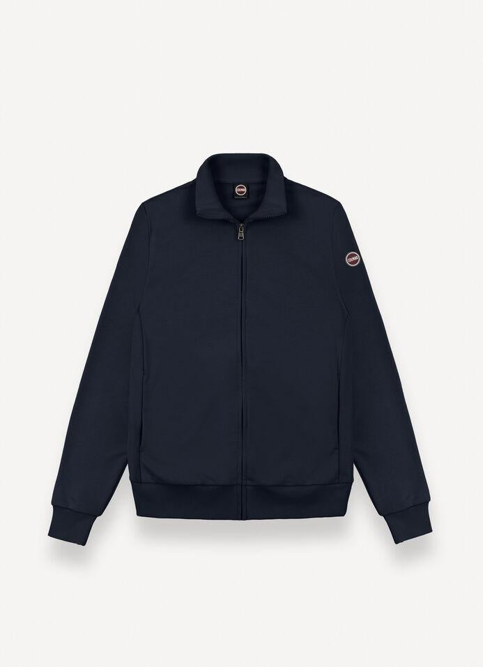 Felpa uomo in cotone full zip