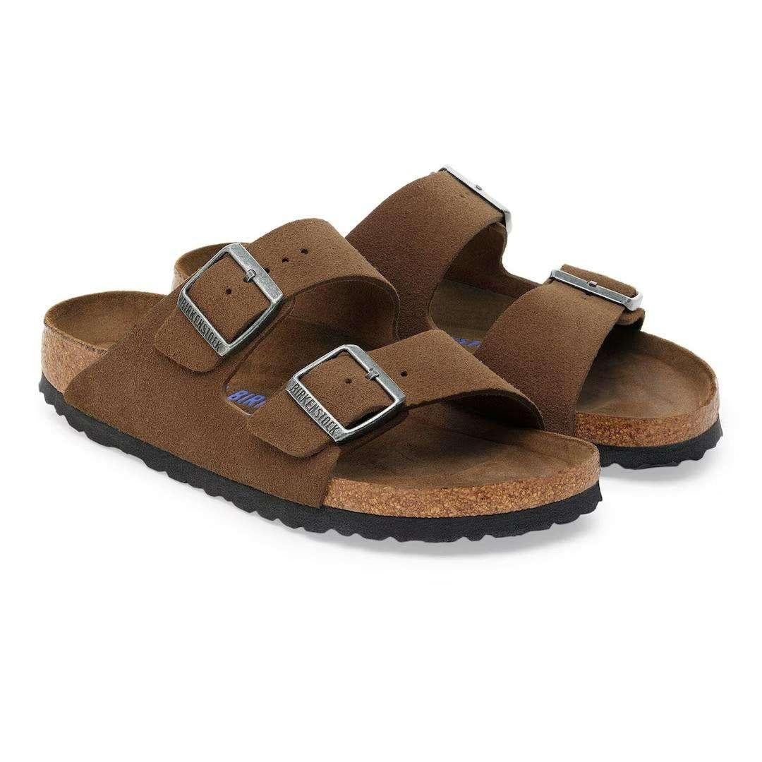 Ciabatta Arizona plantare morbido 1030865ARIZONA DARKTEA BIRKENSTOCK 