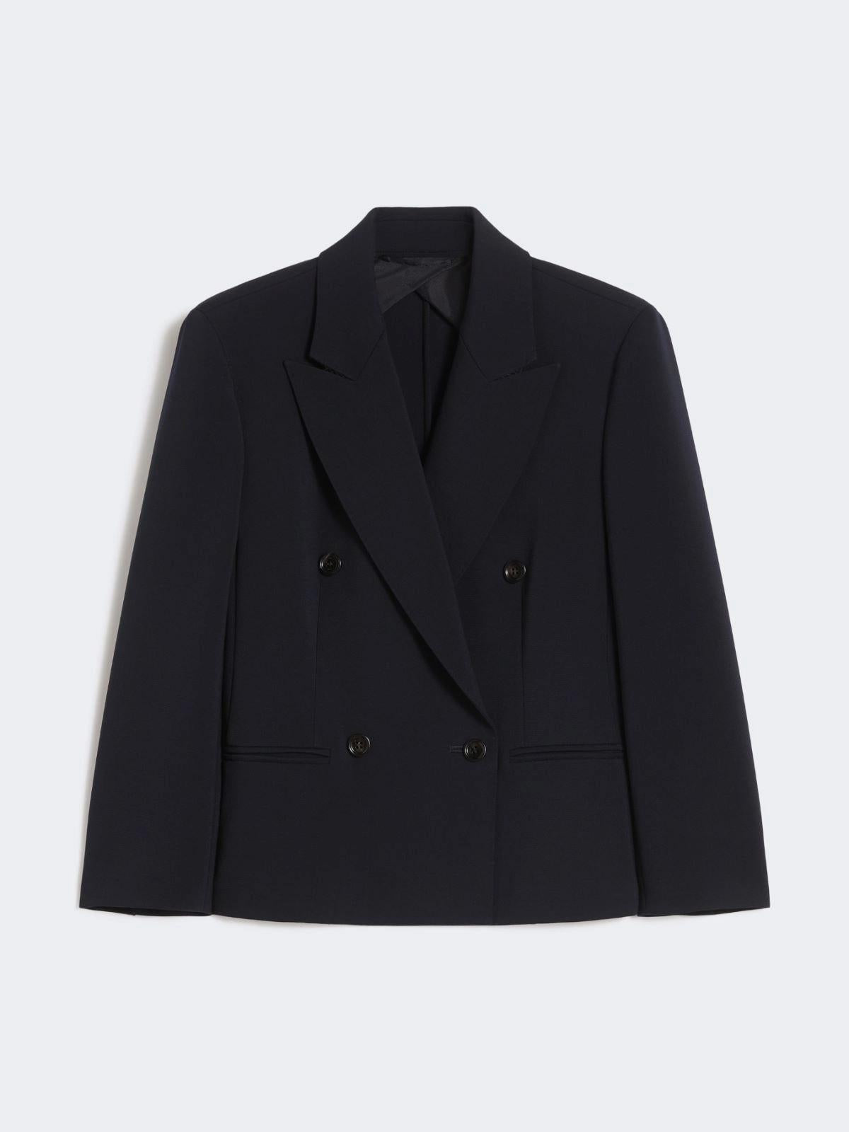 MXMDORICO<BR/>Blazer crop in tela di lana MXMDORICO 002 MAX MARA 