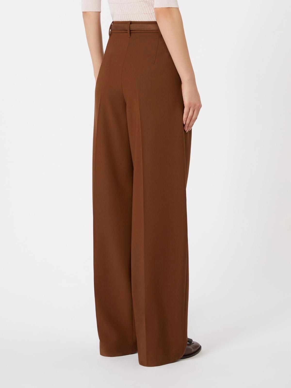 Mstbacio Pantalone fluido in lana MSTBACIO 003 MAX MARA STUDIO 