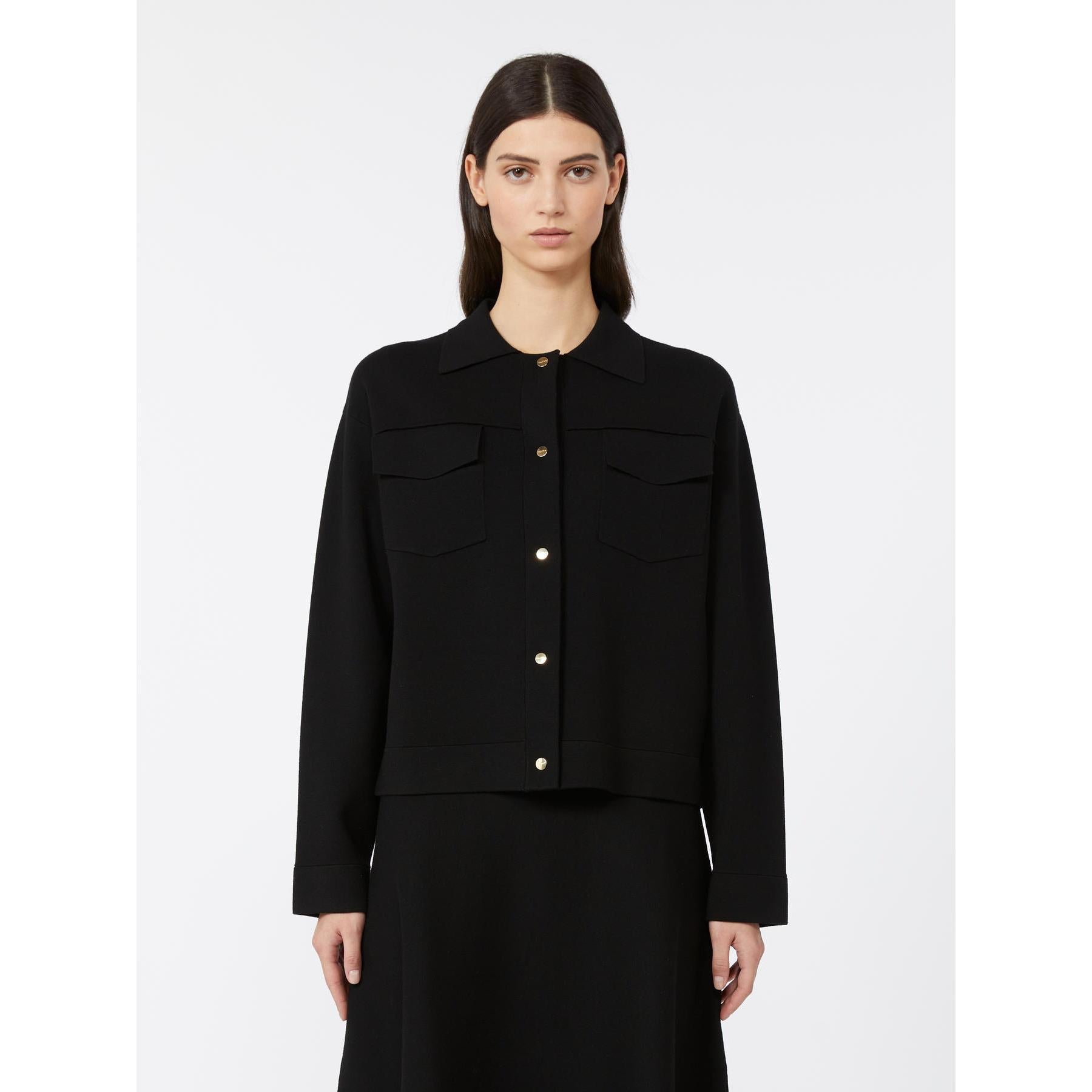 Giacca boxy in viscosa stretch ZUM 005 MAX MARA STUDIO 