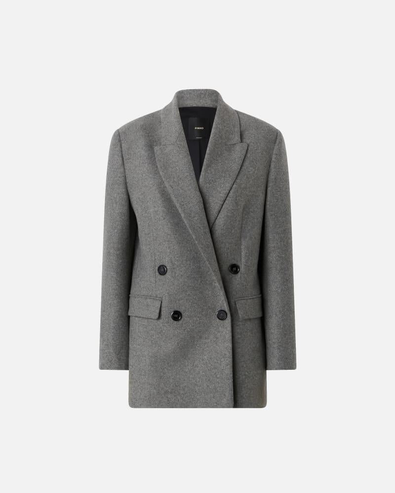 amora Giacca doppiopetto in misto lana 106099A2ZU I76 PINKO 