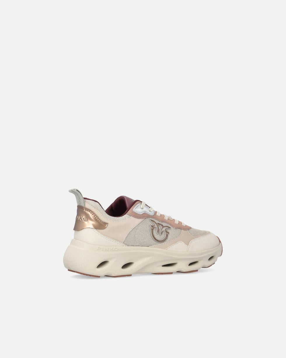 Sneakers con logo Love Birds<BR/> SS0167P132 DE9 PINKO 