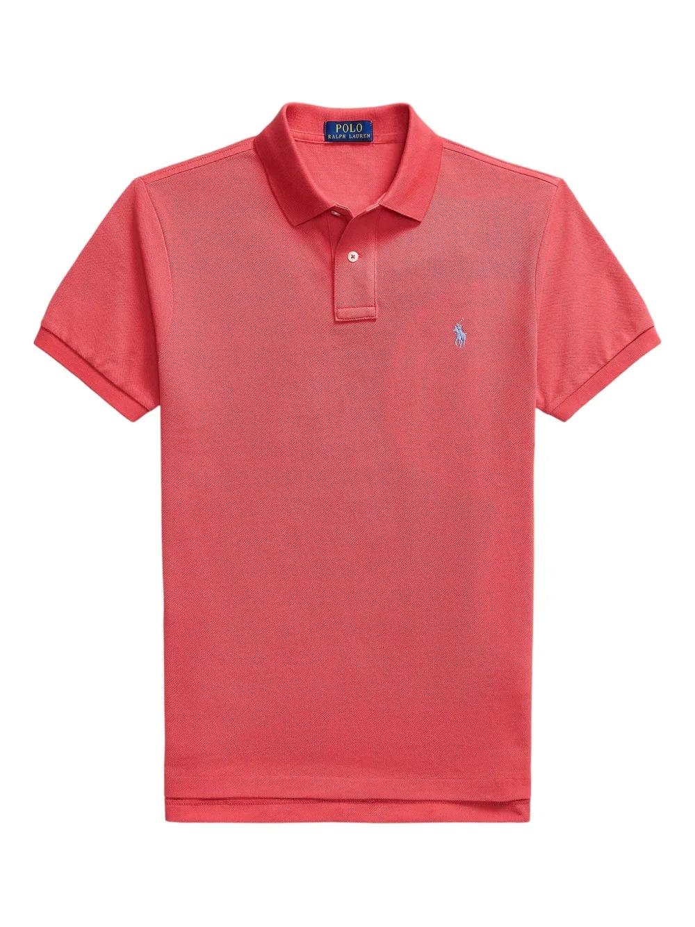 Polo in cotone di piquè 710536856 485 RALPH LAUREN 