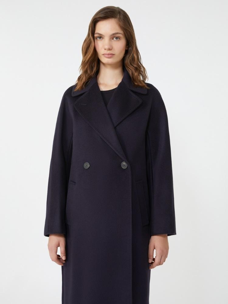 Cappotto midi doppiopetto in lana RESINA 010 WEEKEND 