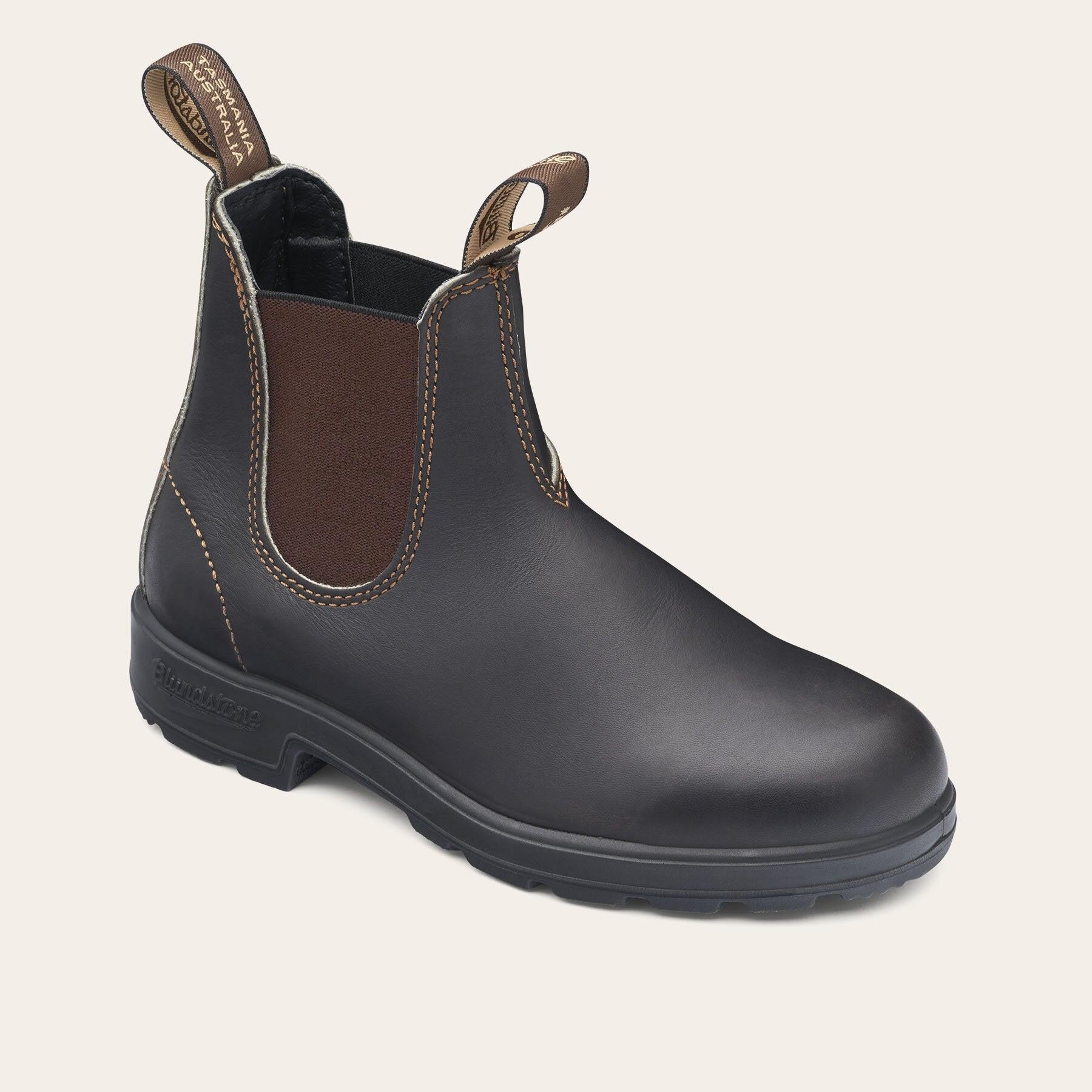 Stivaletti in pelle ORIGINALS CHELSEA BOOTS 500BC BROWN-BROWN BLUNDSTONE 