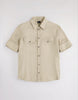 Camicia Regular Fit in Popeline Stretch