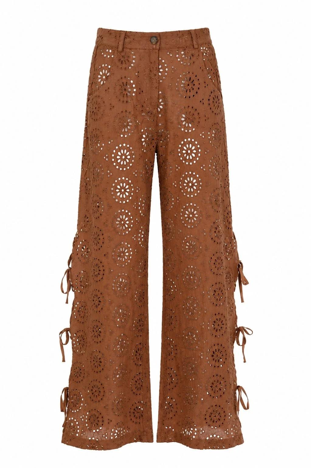Pantaloni Mc2 Saint Barth in pizzo sangallo KII0001 02230L MC2 SAINT BARTH 