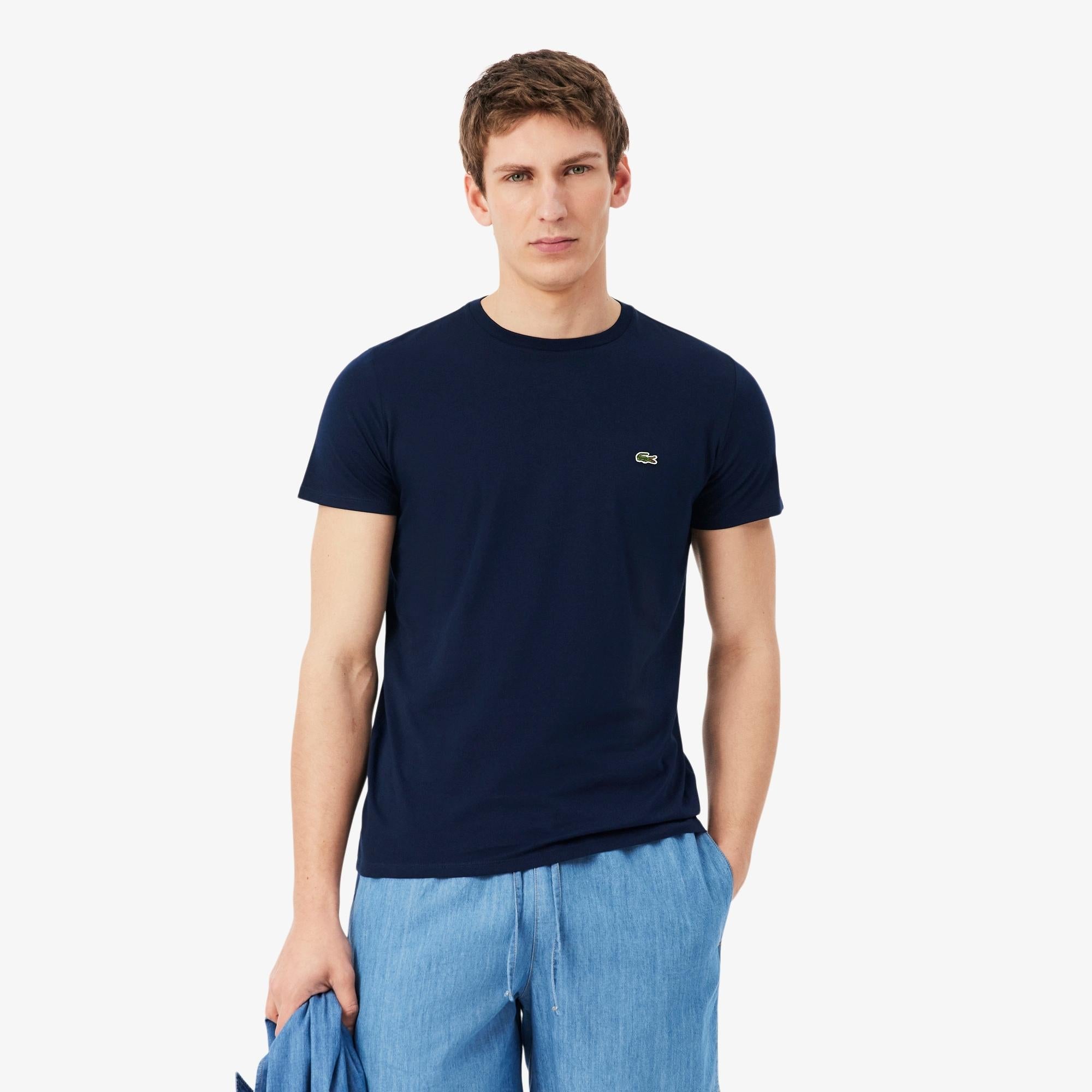 T-shirt in cotone Pima TH6709 166 LACOSTE 