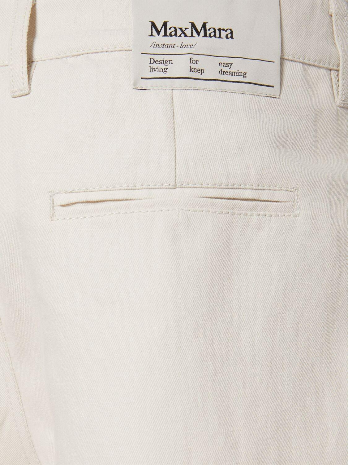 Shorts Eric in twill ERIC 002 S MAX MARA 