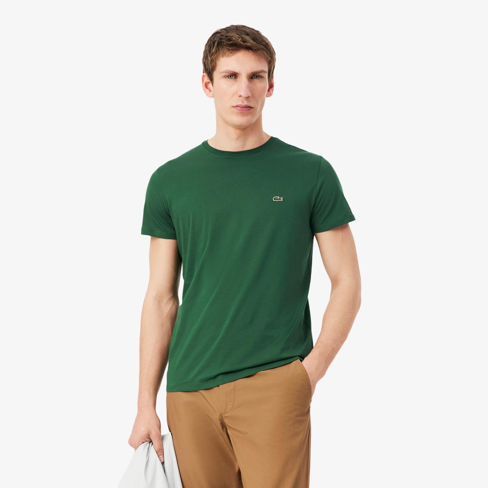 T-shirt in cotone Pima TH6709 132 LACOSTE 