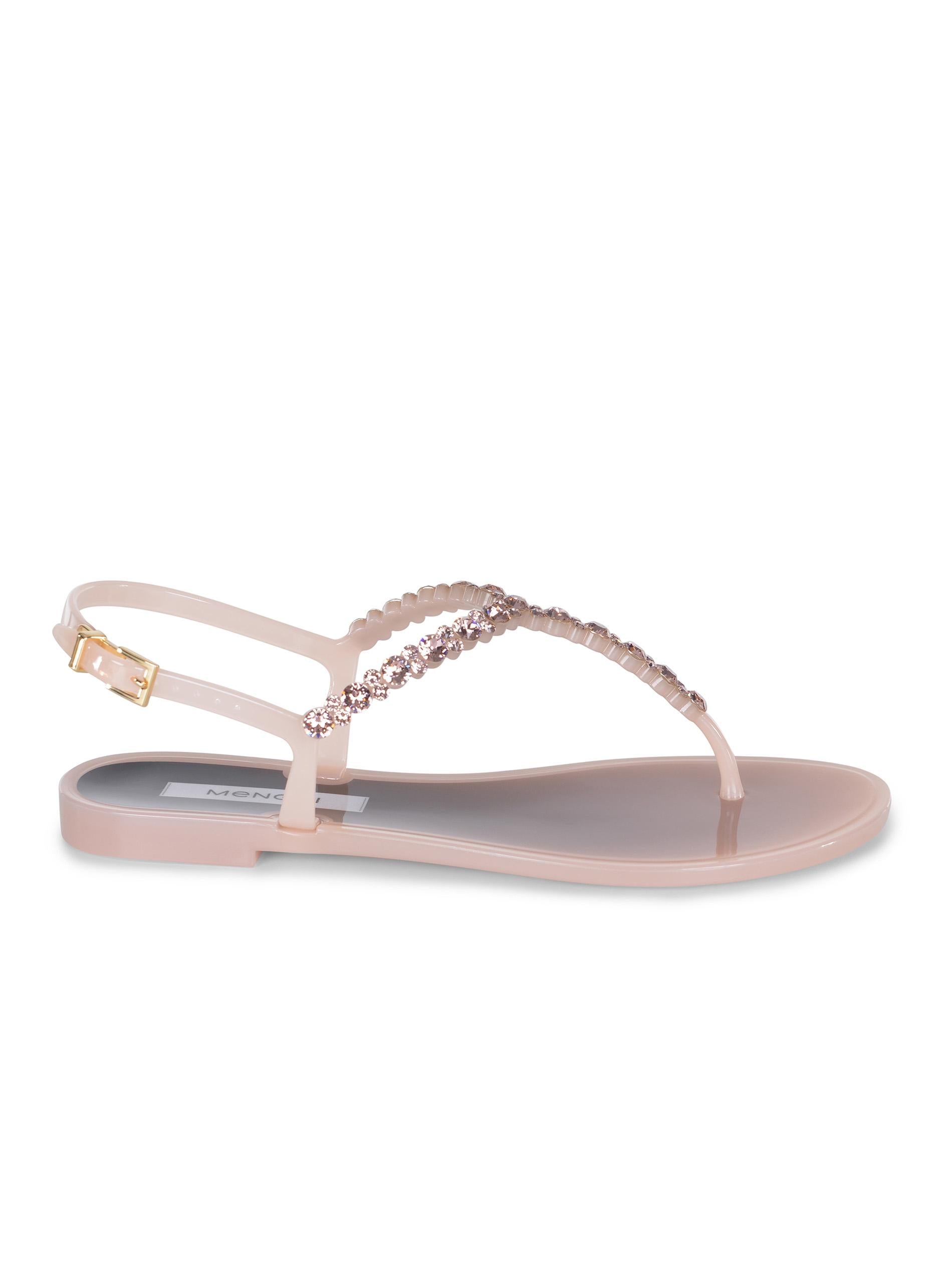 Sandalo donna in gomma con strass 102/SW CIPRIAGEL MENGHI 