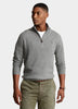Maglia uomo mezza zip in lana