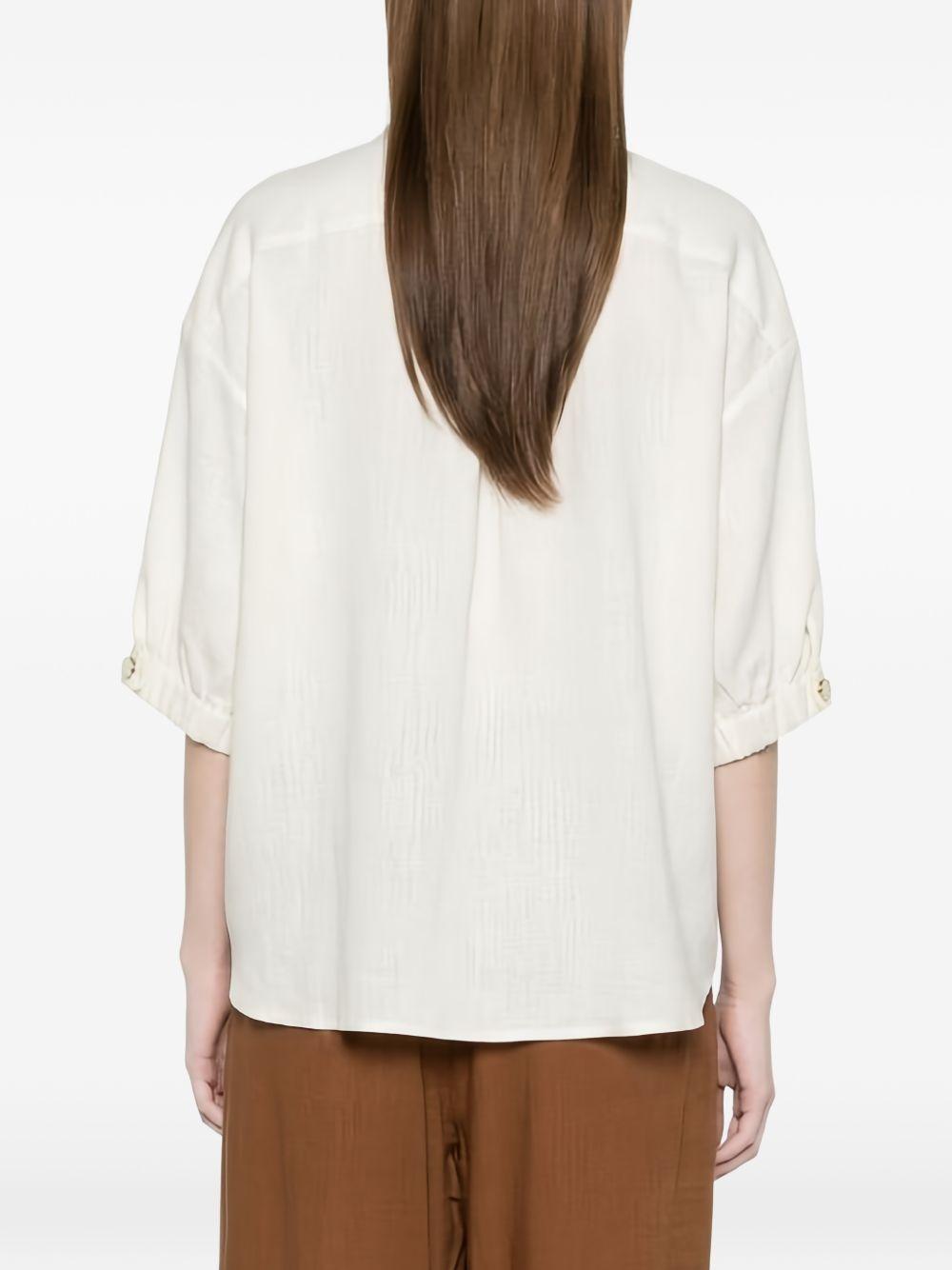 CAMICIA IN LINEN BLEND<BR/> CM000046D12689 1000 HERNO 