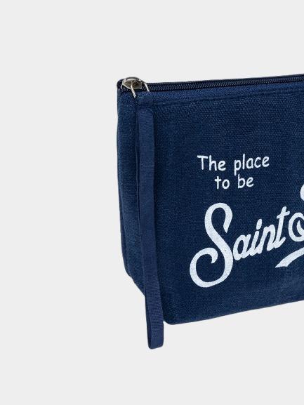 Pochette Aline in lino ALI0004 01897H MC2 SAINT BARTH 