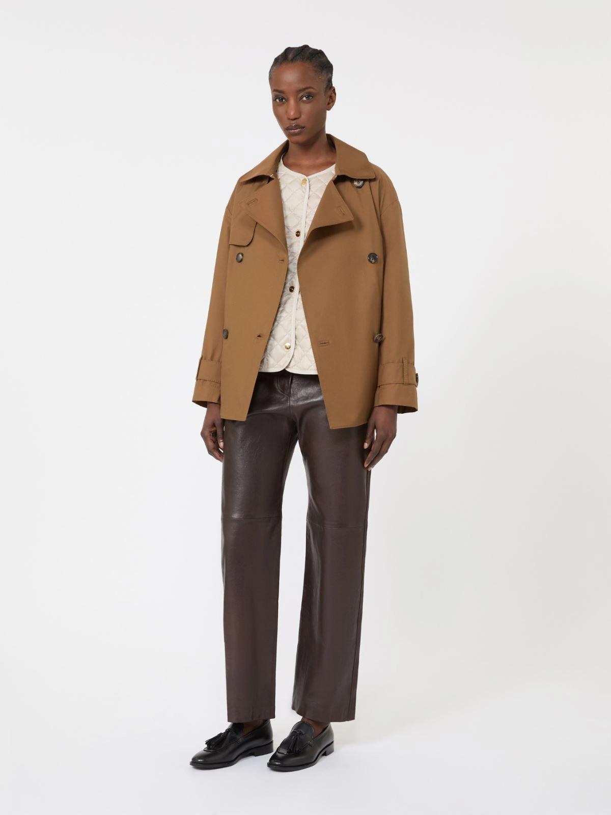 MTCZENO<BR/>Trench doppiopetto in cotone antigoccia MTCZENO 020 MAX MARA THE CUBE 