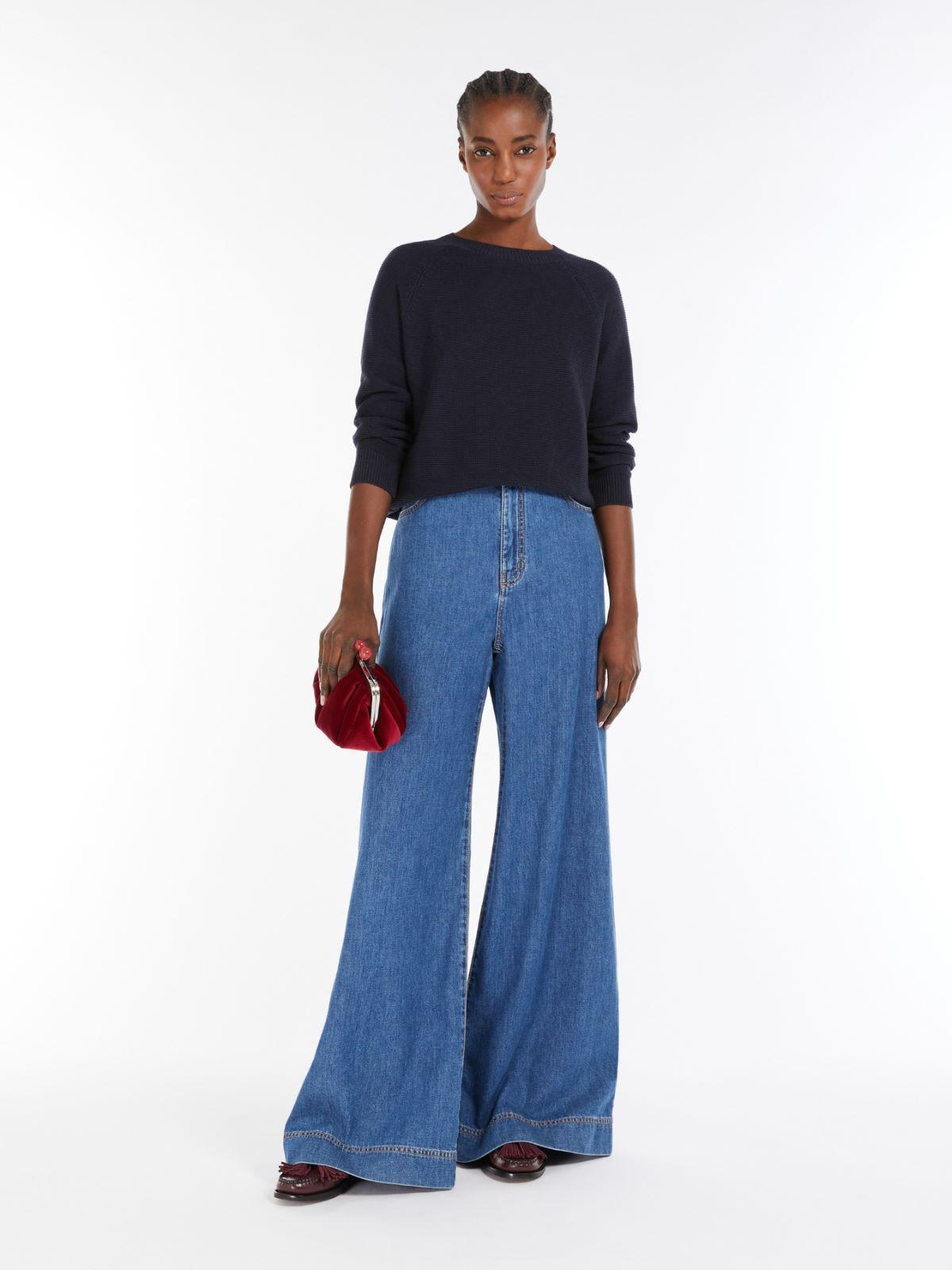 Maglia donna morbida in filato di cotone LINZ 002 WEEKEND 