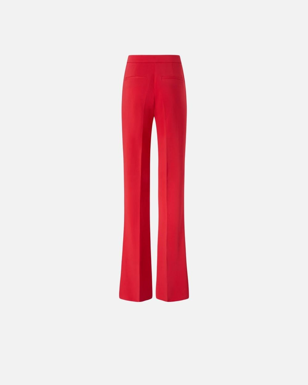 Pantaloni eleganti svasati in cady tecnico 104690A213 R49 PINKO 