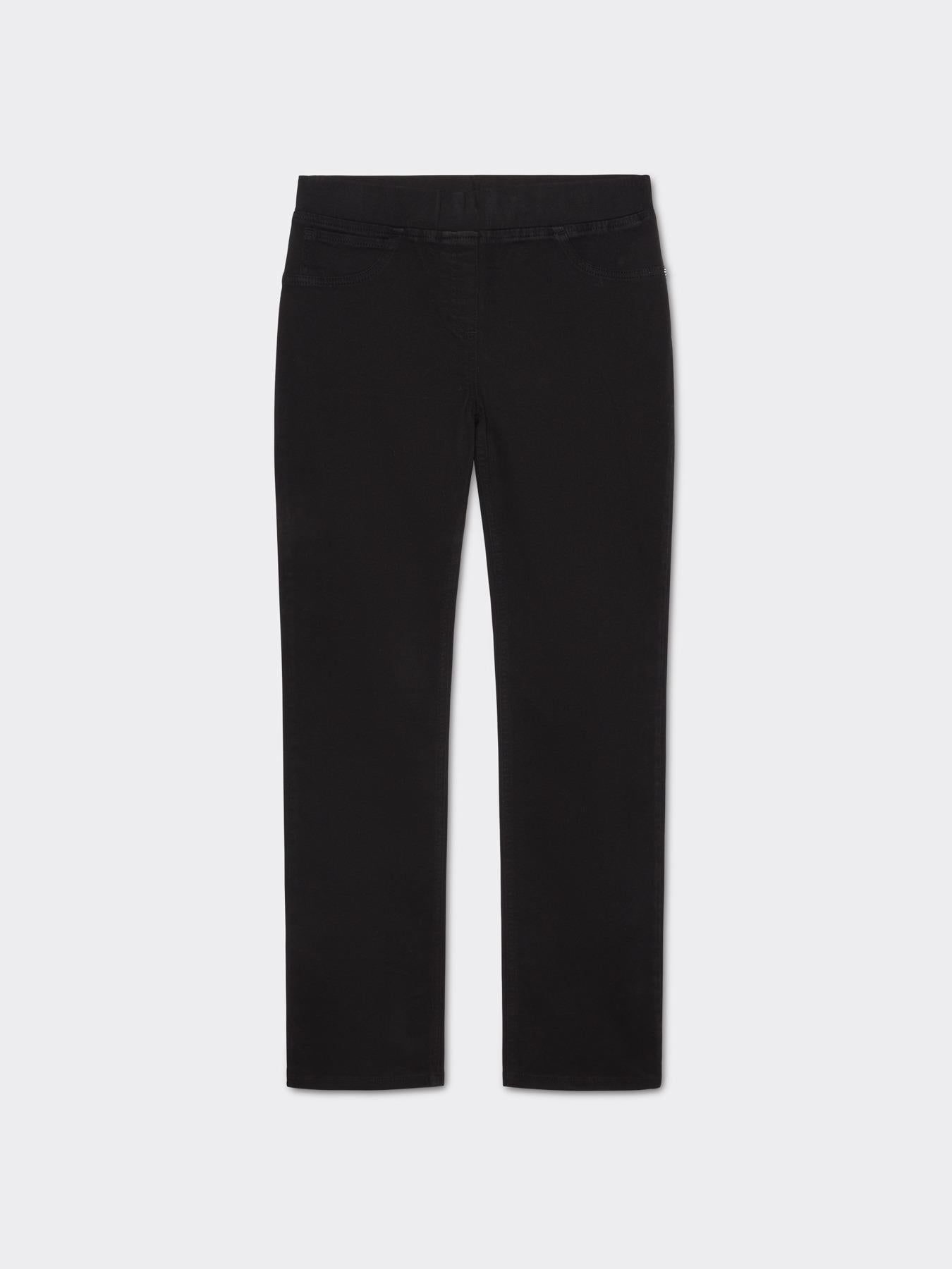 Pantalone donna in cotone elasticizzato
