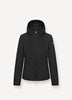 Giacca in softshell con cappuccio in tessuto tecnico