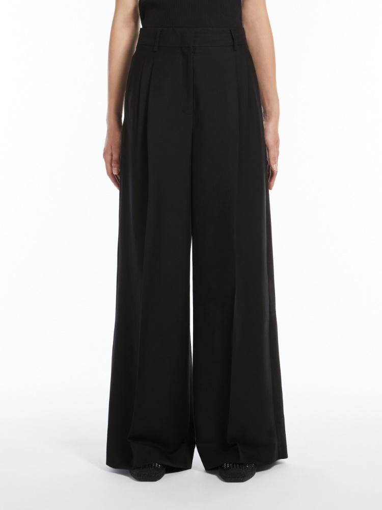 Pantalone ampio in viscosa e lino<BR/> VELIERO 003 WEEKEND 