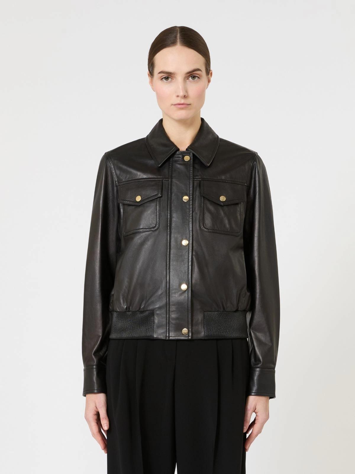 MSTBIADA <BR/>Giacca in pelle MSTBIADA 003 MAX MARA STUDIO 