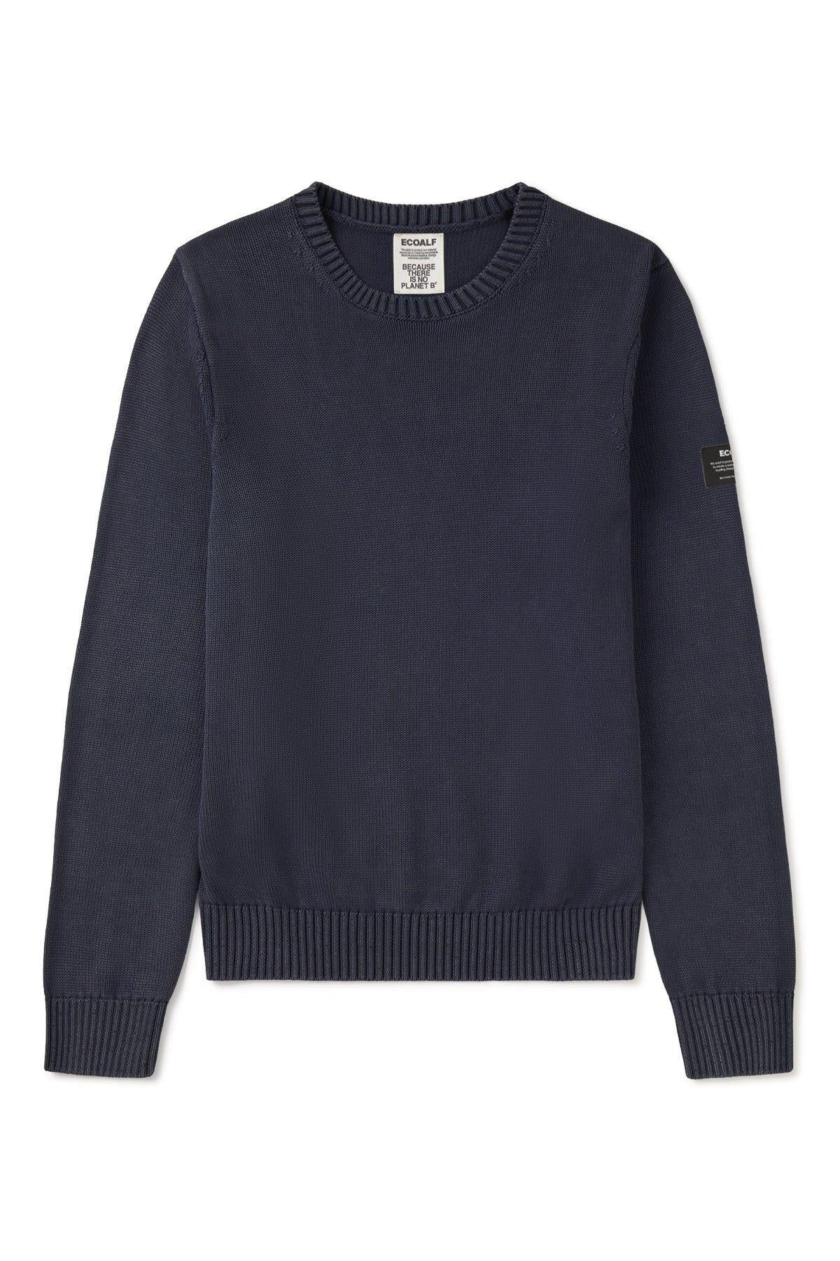 Maglione Tail Blu Navy<BR/><BR/> TAIL 161 ECOALF 