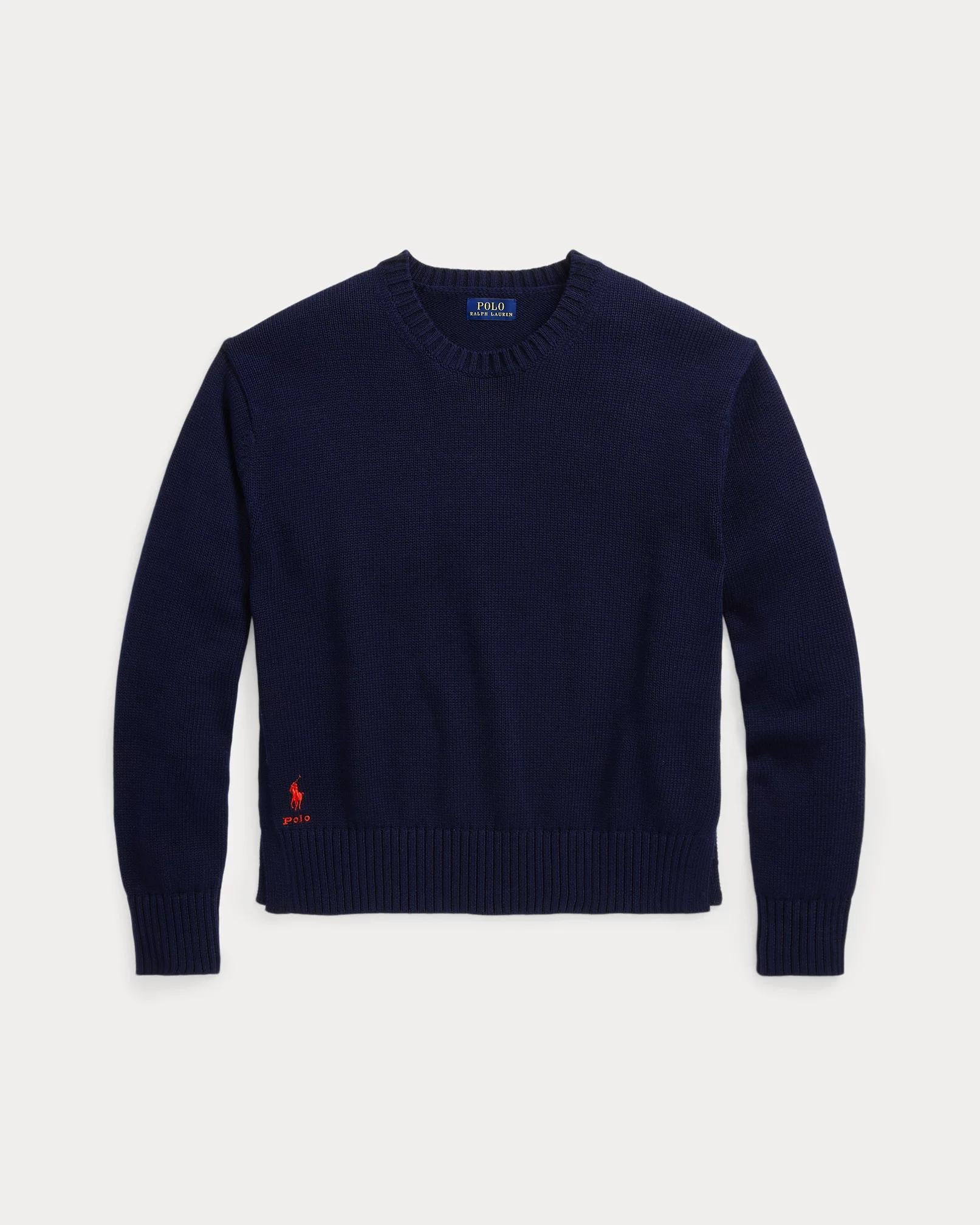 Maglia a girocollo in cotone